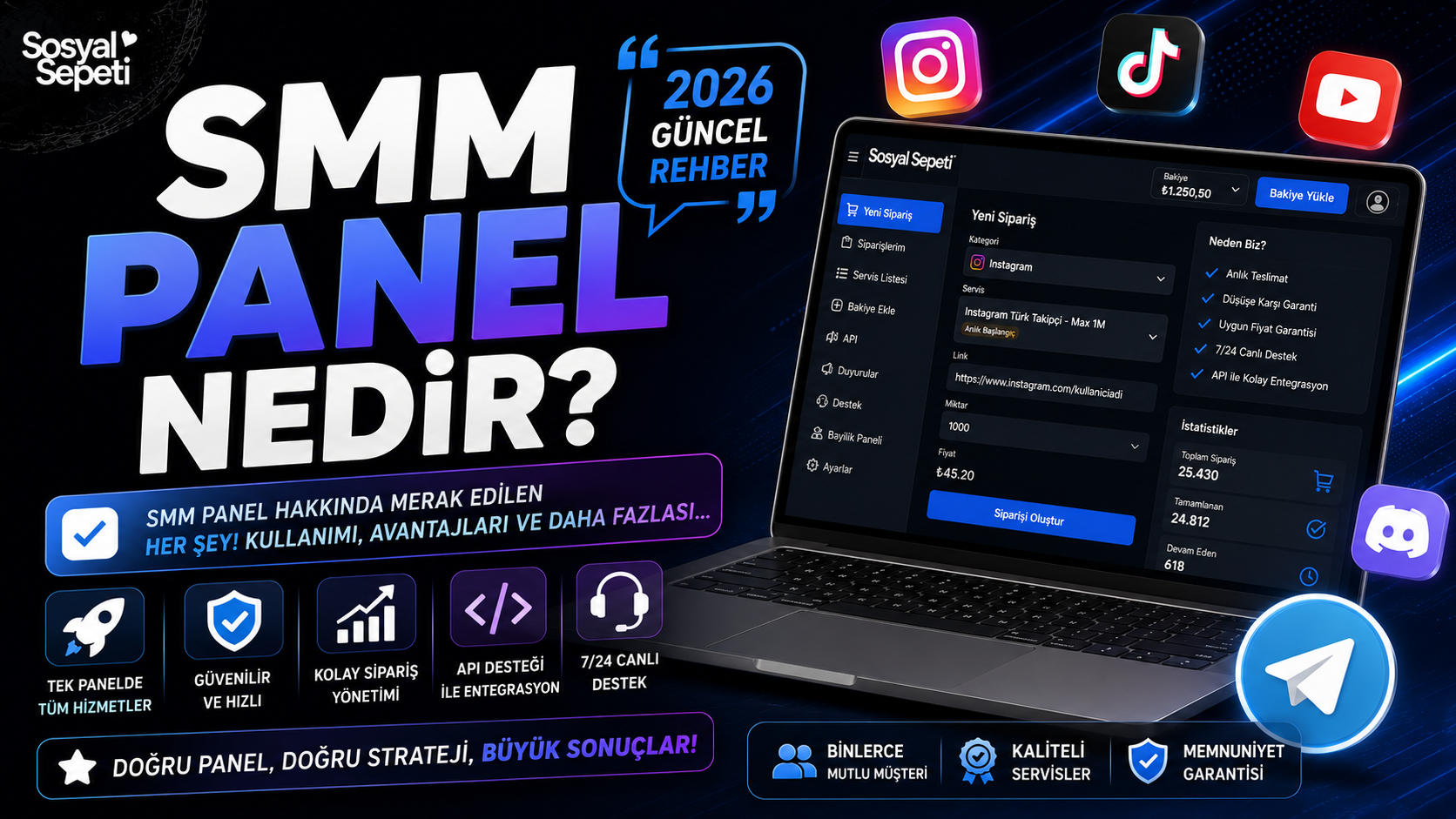 SMM Panel Nedir? (2026 Güncel Rehber)